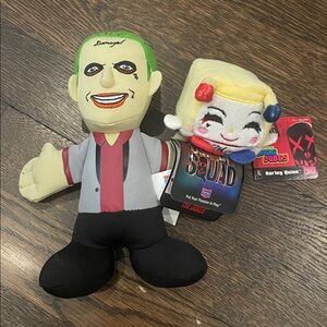 Joker and Harley Quinn Plush Toys Suicide Squad
